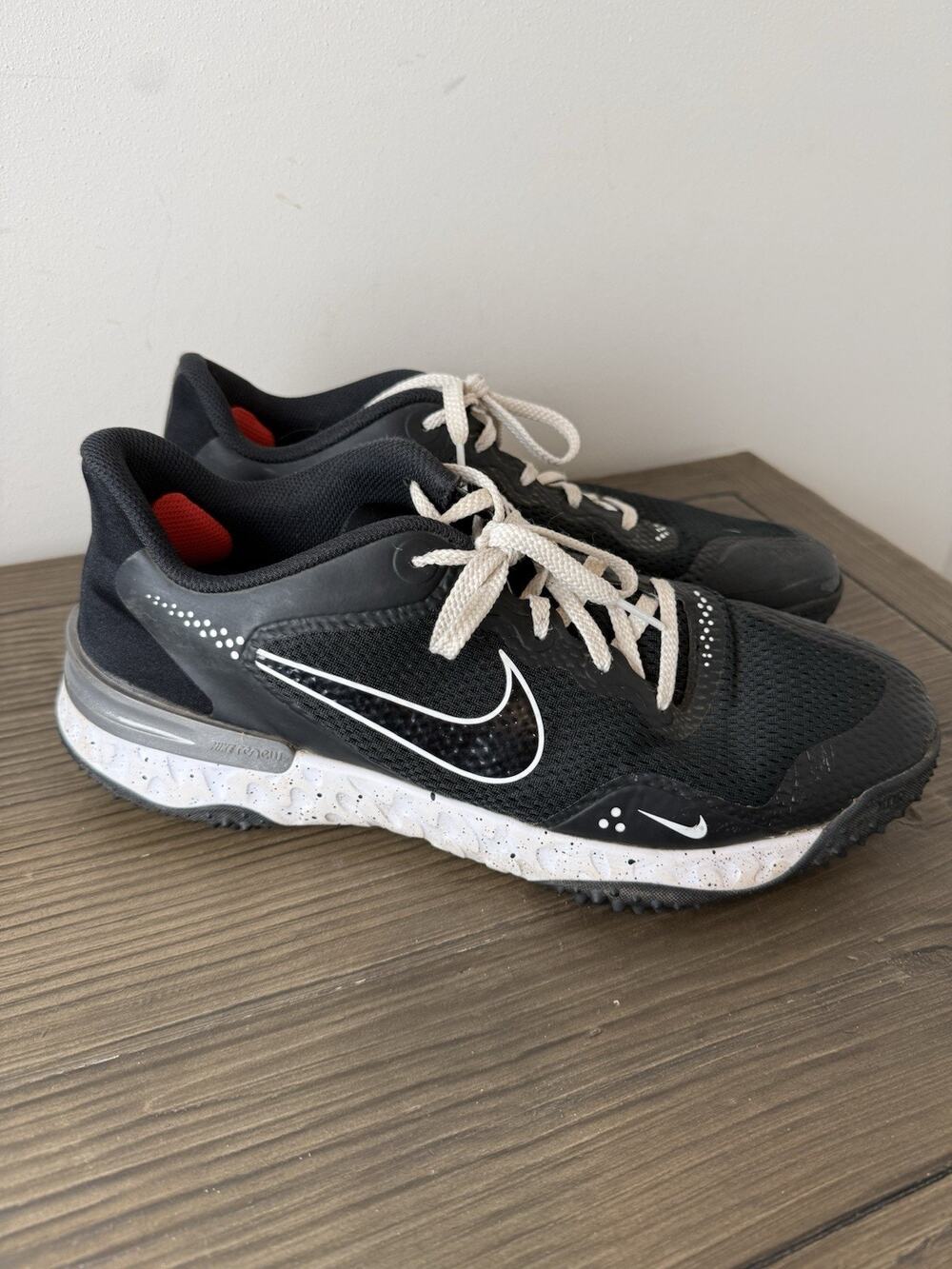 Nike Men's Alpha Huarache Elite 3 Turf Baseball CK0748-010 Cleats Shoes Sz 10.5